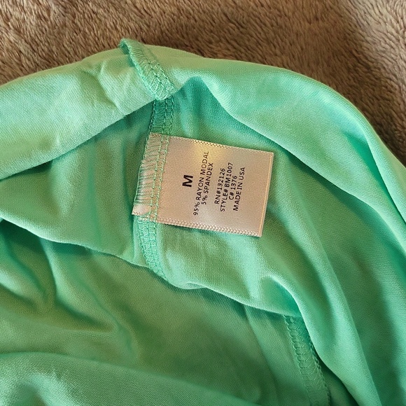 M Mint Racer Back Tank - Picture 5 of 5